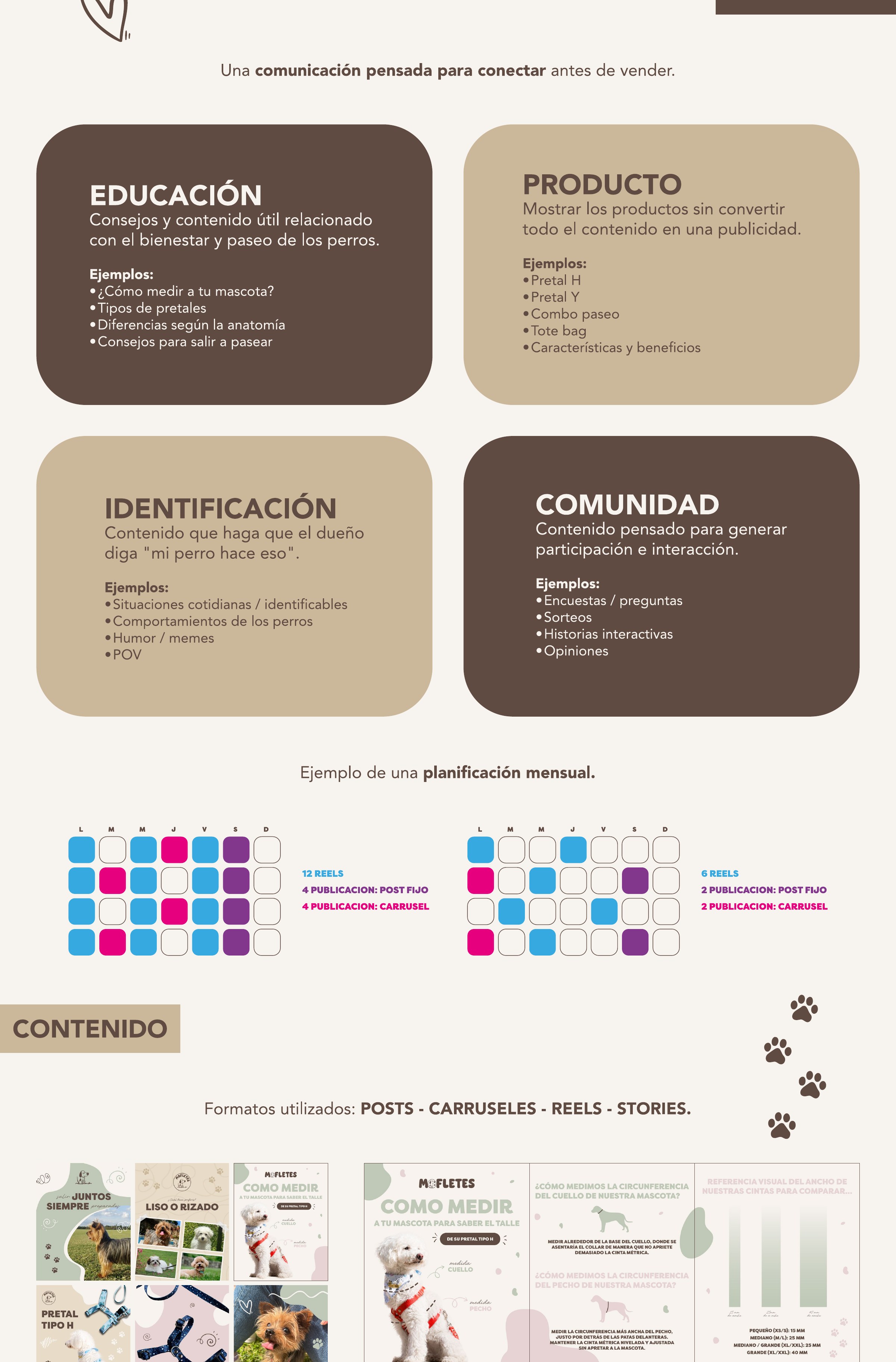 Mofletes — gestión de redes e identidad visual, parte 2